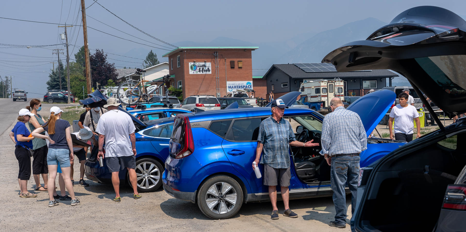 Wildsight Invermere’s Electric Vehicle Show Draws a Crowd Wildsight