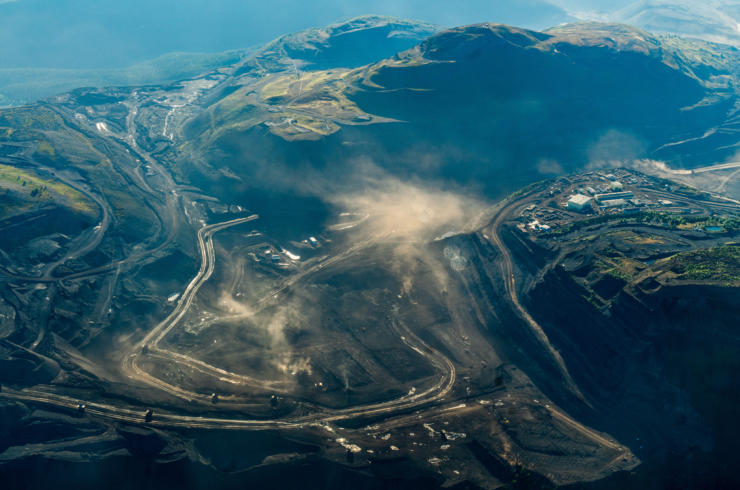 A coal mine