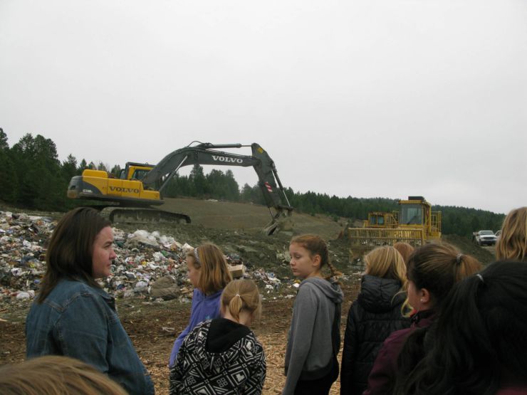 Trip to the Creston Landfill Beyond Recycling